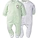 Gerber Baby 2 Pack Zip Front Sleep 'n Play, Teddy, Newborn