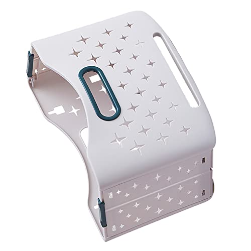 Cesta de lavandería plegable SIXRUN antiolor con asas para ropa húmeda 2