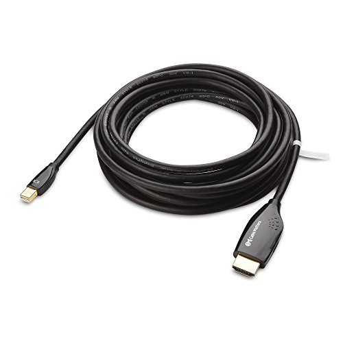 Câble Mini DisplayPort vers HDTV 4.5m noir compatible Thunderbolt par Cable Matters - 2