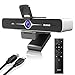 Produktbild NexiGo Zoom Certified, N970P 4K Zoomable Webcam, Al-Powered Auto-Framing, Web Camera with Flash Memory, 10x Digital Zoom, Dual Noise-Cancelling Mics, for Zoom/Skype/Teams