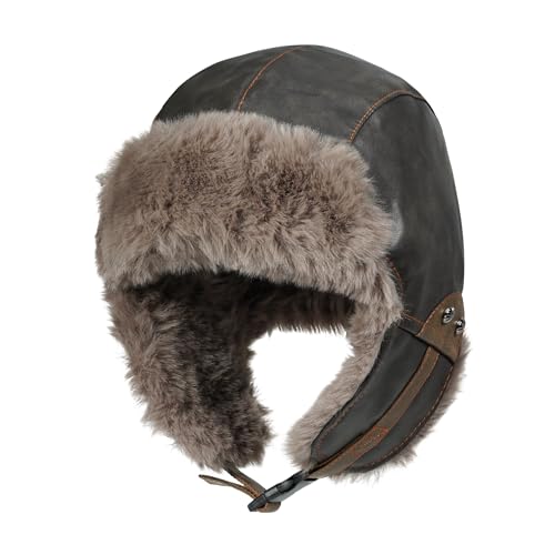 Chapka d'hiver coupe-vent et imperméable avec cache-oreilles intégrés - 2