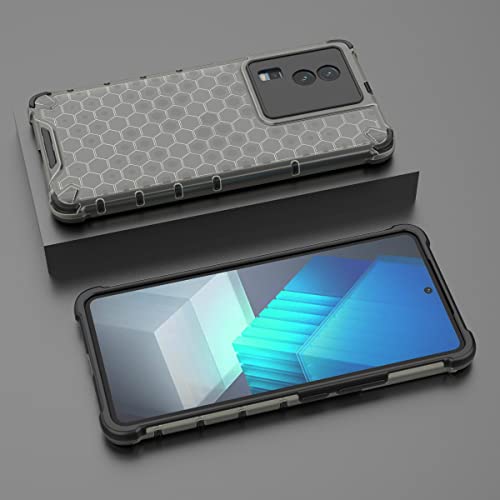 Image of Glasgow Back Case Cover Designed for [ IQOO Neo7 5G / Neo 7 5G ] (Stylish Look | Shock Proof) - Black