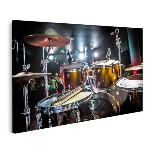 islandburner Prime Bild auf Leinwand Schlagzeug Konzert Sticks Bühne Lichter Musikaufnahme Bilder Wandbilder Poster