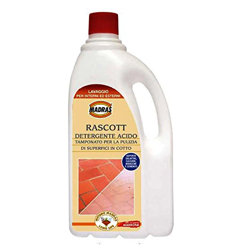 RASCOTT LT.1 MADRAS DETERGENTE ACIDO PER PULIZIA DI PAVIMENTI IN COTTO, DIELLE