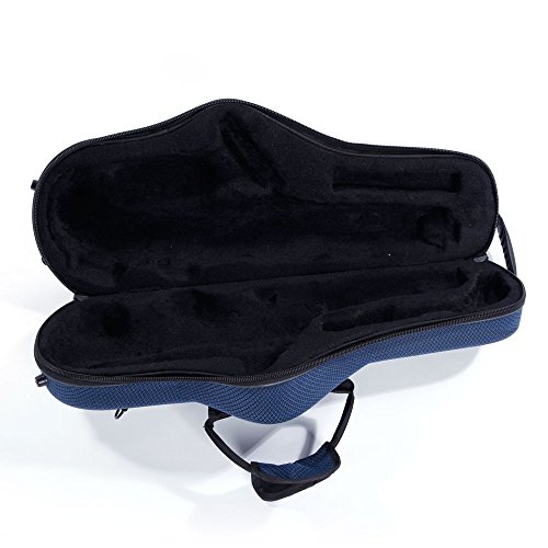 High Grade Durable Cloth Alto Saxophone Case Saxophone Box - Saxophone Gig Bag, Saxophone Storage - Quality Musical Instrument Accessory (Blue) - Thumbnail 5