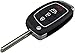Keyless Entry Remote Key Fob Shell fits for Hyundai Sonata Santa Fe Flip Key Case Without Electronics transponder Battery - NO Programming Needed