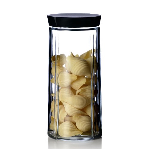 Rosendahl Verre de conservation 1,5 l Grand Cru Bio-basé, noir