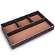 KINGFOM™ Leder Stiftablagen (Braun)