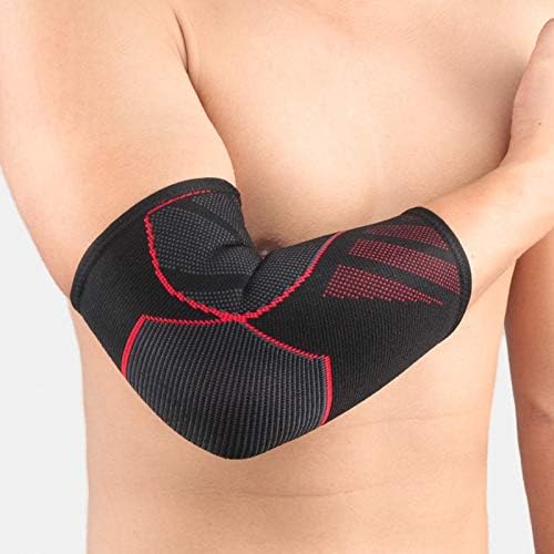 1 PCS Adjustable Elastic Knitted Fabric Elbow Support Pads Basketball Running Riding Arm Sleeve Warmers Guards Protector