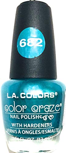 L.A.Colors Color Craze Nail Polish - Greek Isles - 682
