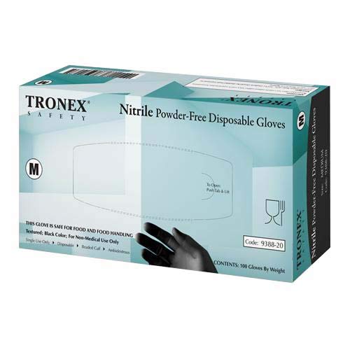 Tronex 938810 Glove, General Purpose, Nitrile, Fingertip