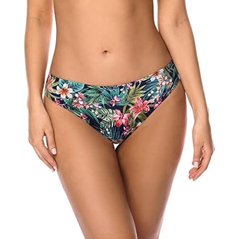 Vivisence Floral Bikini Bottoms for Women Cover