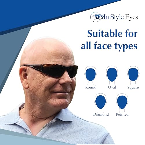 In Style Eyes Del Mar Wrap Around Bifocal Reading Sunglasses - Full-Rimmed Cheater Glasses - Polarized Polycarbonate Lens4