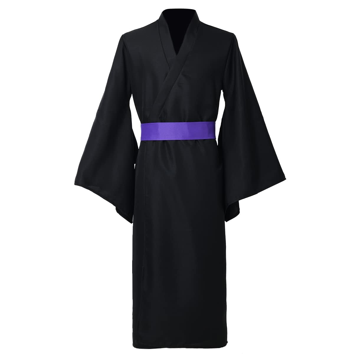 Mens Traditional Japanese Yukata Kimono Robe for Men Home Robe Pajamas Dressing Gown-image-30