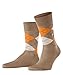 Produktbild Burlington Herren Manchester Socken Baumwolle Schwarz Grau viele weitere Farben verstärkte Herrensocken mit Muster atmungsaktiv kariert mit Argyle und bunt 1 Paar