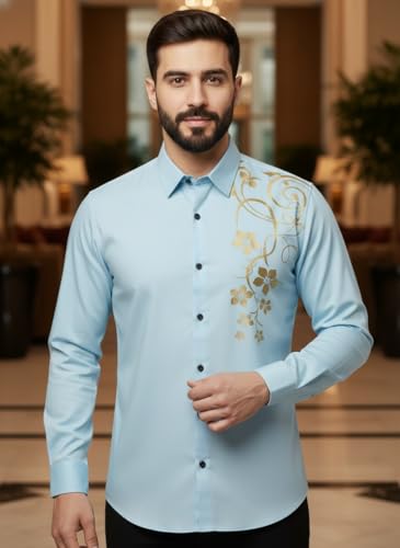 Image of Bellstone Men's Solid Cotton Shirt | Casual | Plain | Full Sleeve | Summer-Regular Fit| Men Stylish Shirt | Everyday Formal Wear |Soft Breathable Fabric | Everyday Smart Casual Wear