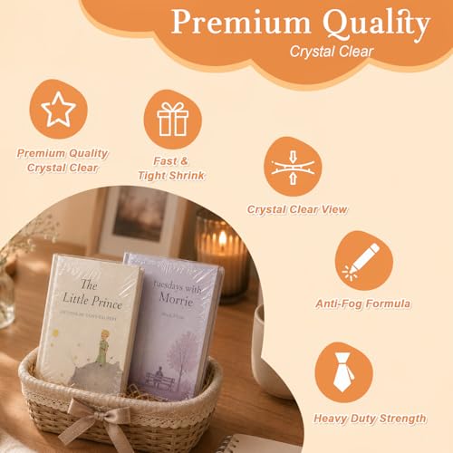 Image of WIKDAY Heat Shrink Wrap Bags 400 PCS 4x6 Inches Cellophane Bags Wrapping | Clear Plastic Soap Bags for Soap Bars Homemade Making Bath Bomb Gift Wrapping Small Item Bottles Packaging Business Use