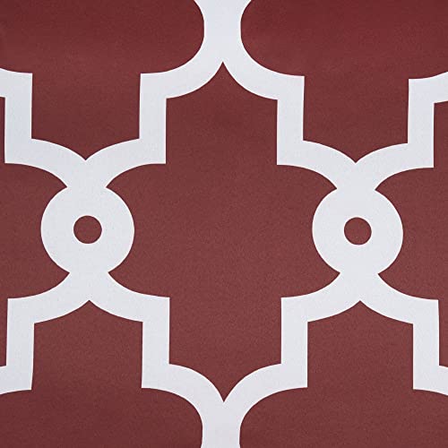 Exclusive Home Ironwork Sateen Woven Room Darkening Blackout Grommet Top Curtain Panel Pair, 52"X96", Burgundy, 2 Piece #TOP1
