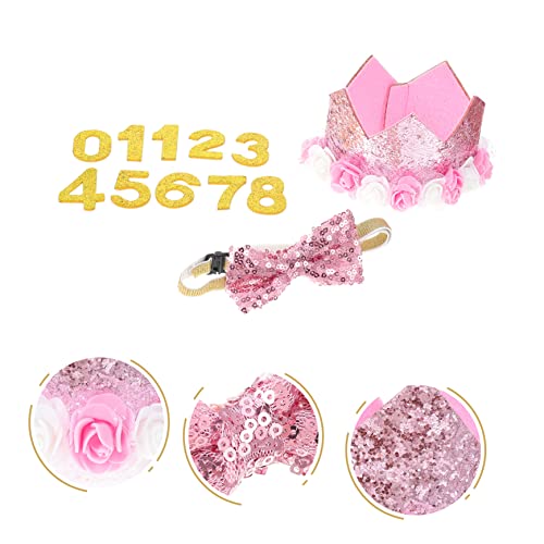 Balacoo 3 Conjuntos De Acessórios Faixa De Cabeça Ornamento De Higiene Para Gatos Gatinho Gatos Bril