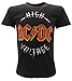 T-Shirt Originale AC DC Bambino Bimbo Ufficiale Maglia Maglietta High Voltage AC/DC (9-11 Anni)
