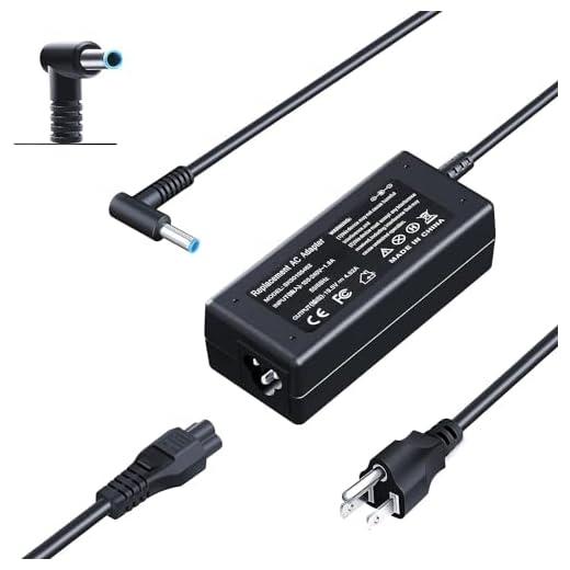 Ac Adapter Laptop Charger for HP Envy x360 15-u010dx 15-u011dx 15-u002xx 15-u050ca 14-f020us 14-f021nr Sleekbook Ultrabook Laptop Notebook Battery Power Supply Cord Plug