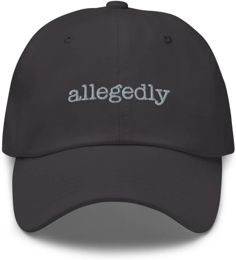 Funny Lawyer Hats, Allegedly hat, Lawyer hat, Law Student, Funny Lawyer Gift, Law School, Lawyer Attorney hat.