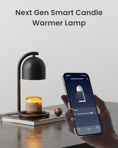 Image of SwitchBot Smart Candle Warmer Lamp with Timer & Voice Control - Dimmable Flameless Candle Wax Melter, Matter-Enabled for Apple Home & Alexa, Birthday & Mother's Day, Gift for Women, Home Decor