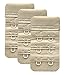 Chanie Women Pack of 3 Soft Comfortable 2 Hooks Bra Extender,2.4"x 1.5"