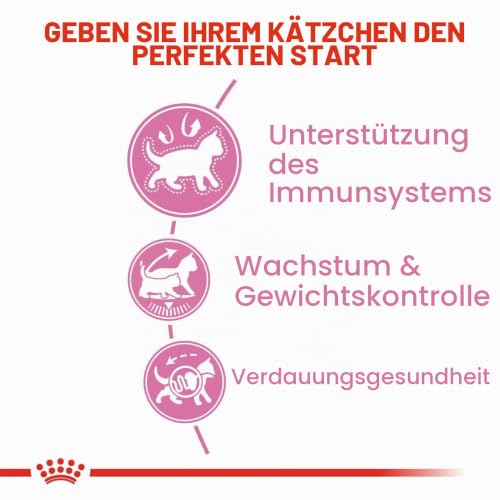 ROYAL CANIN Kitten STERILISED Trockennahrung für Katzen – 0.4 kg