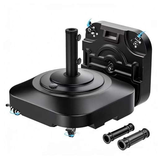 Heavy Duty Umbrella Base with 5 Wheels