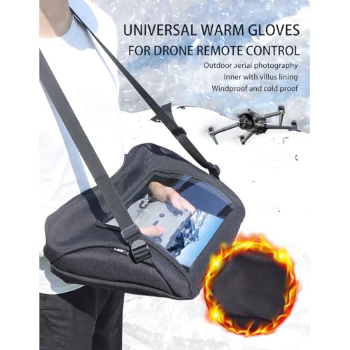 Gants chauds coupe-vent UAV pour télécommande de drone en extérieur