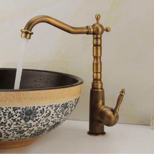 Fregadero rotativo con grifo de agua caliente y fría para cocina moderna