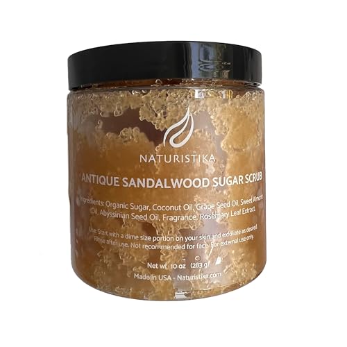 Naturistika Sandalwood Sugar Body Scrub cover