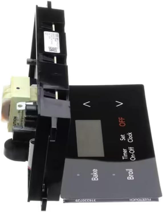 REV 009 2140 V2.9 00142 316220729 E236254 PCB-0037 REV C 3/2006 ES-100/105 3164555 Controller with Black Overlay, Electronic, Clock/Timer, ES100, Wall Oven for FGB24L2ECD, FGB24L2ABA, FGB24L2ECB