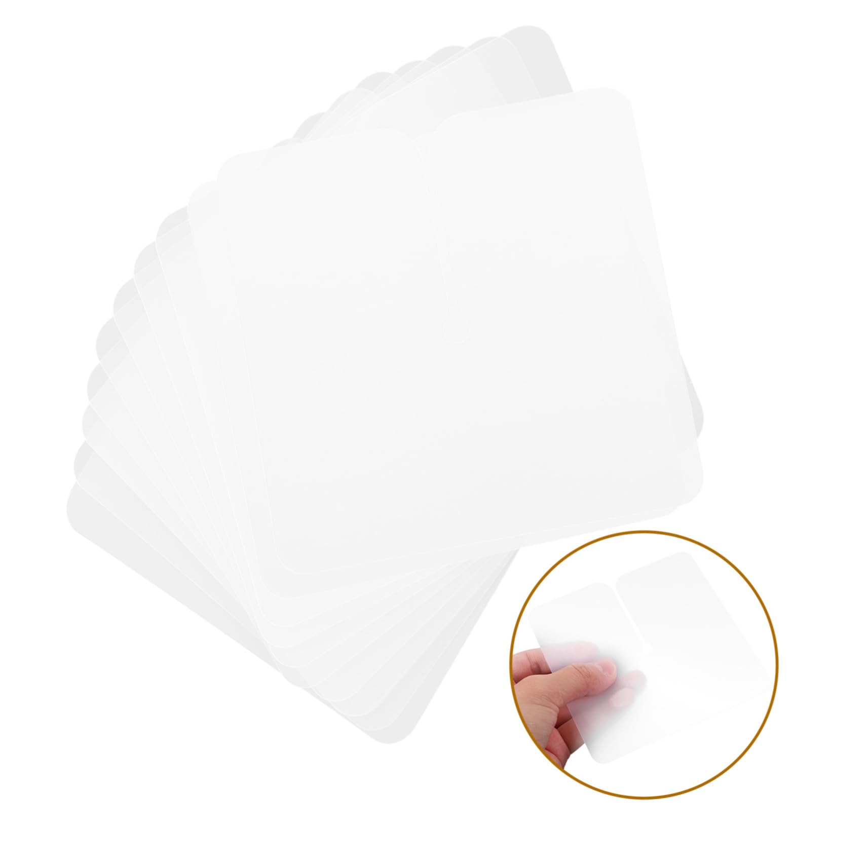 Ipetboom 2sets Hair Extension Hair Extension Shield Glue Spacers Salon Tool 10pcs*2