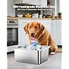 Stainless-Steel-Dog-Water-Fountain-3-Gallon-Extra-Large-Pet-Fountains-for-Large-Dogs-Great-Dane-Waterer-Automatic-Dog-Bowl-DispenserFilter-Drinking-Bowls-for-Multi-Pets-Easy-to-Clean-Quiet-Pump Large Automatic Pet Water Dispenser