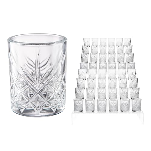 tequileros de vidrio marca VITTORI