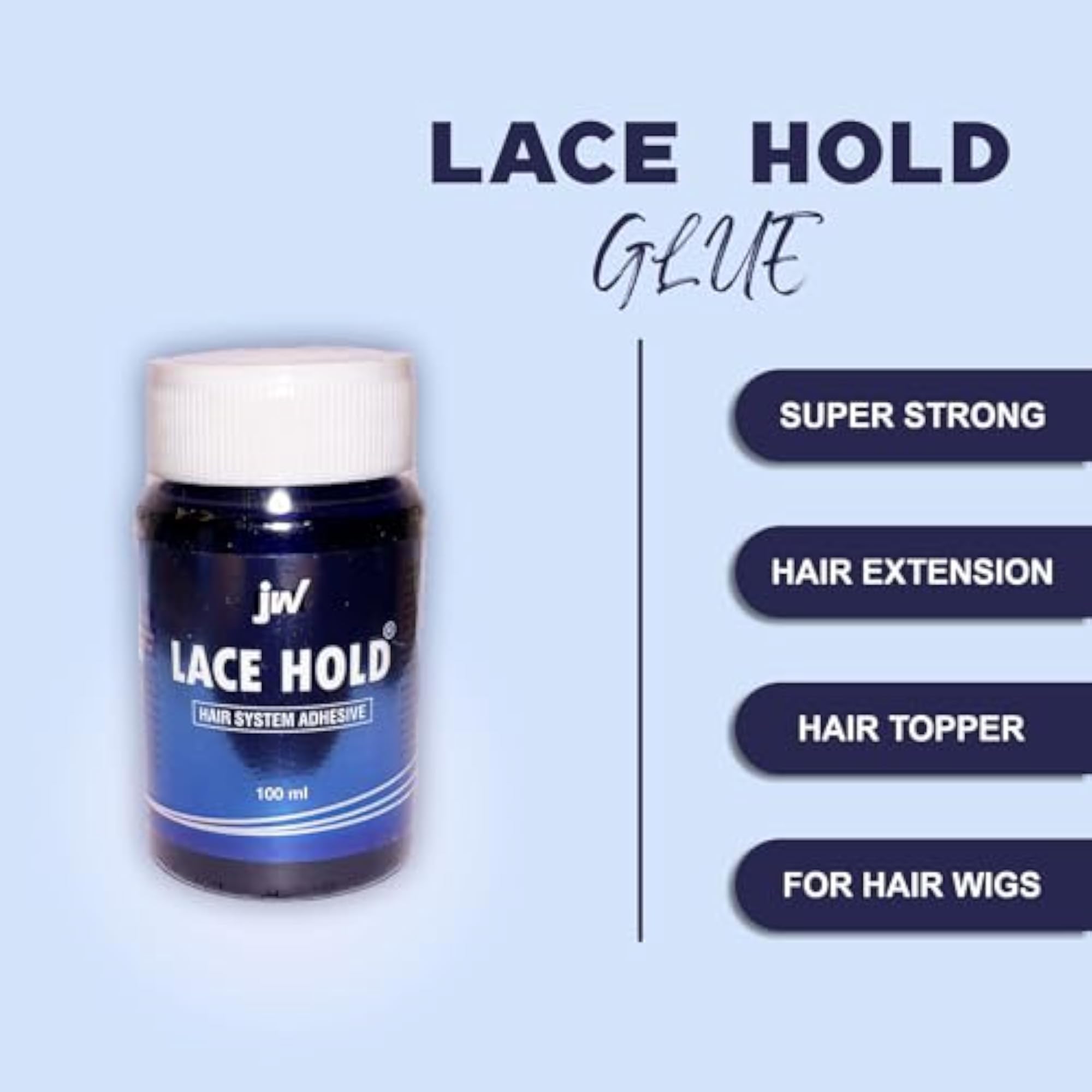 Water Resistant Hair Patch Glue, 100ml