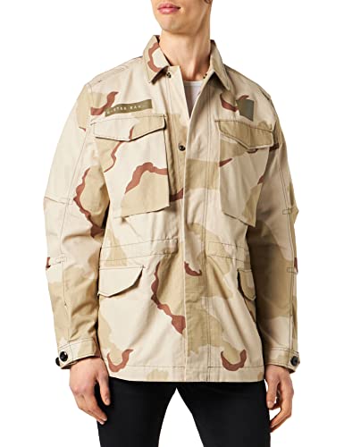 G-Star Raw E Core Unisex Field Jacke, Chaquetas Para Hombre, Multicolor Dk Brick Desert Camo D22915-D326-D935 , L G-Star Raw E Core Unisex Field Jacke, Chaquetas Para Hombre, Multicolor Dk Brick Desert Camo D22915-D326-D935 , L