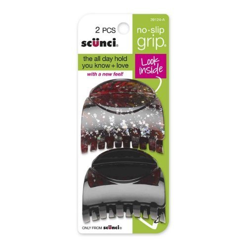 Scunci No Slip Grip Clips, 2.08 Ounce