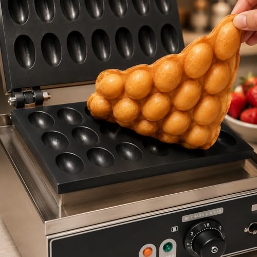 Image of Commercial Waffle Maker Machine, Electric Belgian Waffle Baker, Professional Waffle Machine for Cafe Bakery Restaurant Food Stall (EGG-SHPE-WM) | Electric Belgian Waffle Baker, Professional Waffle Machine, For Cafe Bakery Restaurant Food Stall, EGG-SHPE-WM