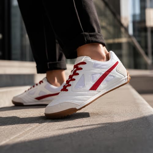 Image of Cruiser Men's Sneakers | Cushioned Insole Comfortable Shoes | Trendy & Stylish Modern Sneakers | Durable TPR Sole Casual Walking Footwear (2674)