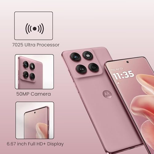 Image of Motorola Edge 60 Fusion (Pantone Zephyr, 12GB RAM, 256GB Storage)