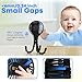 TAECCL Baby Stroller Fan, Auto Oscillating Portable Tripod Fan, LED Display 3600mAh Rechargeable Battery Powered Mini Clip Fan, 4 Speed Personal Handheld Fan for Car Seat, Crib, Bike, Treadmill
