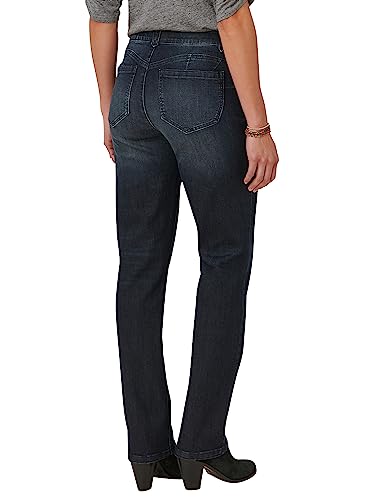 Image of Democracy Women's Petite Ab Solution Straight Leg Jean