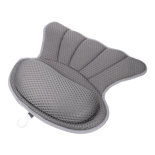 MUSISALY Bathtub Pillow Suction Cup Bath Pillow for Comfort Neck Shoulder Support