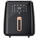 KUPPET Air Fryer, 7 Quart, 1700-Watt Electric Air Fryers Oven for Roasting/Baking/Grilling, 8 Cooking Presets, LED Digital Touchscreen, BPA-Free, ETL Listed