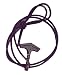 SIXTH SENSE Long with four curl Pendant Hammer of Thor Necklace with Genuine Lather cord and Solid Brass Antic
