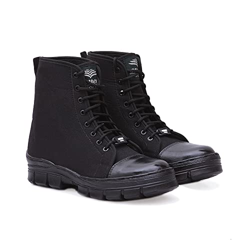 Image of OMEE GOLD Men's Tactical Combat Military /Army /NCC Jungle Boots for Men Black