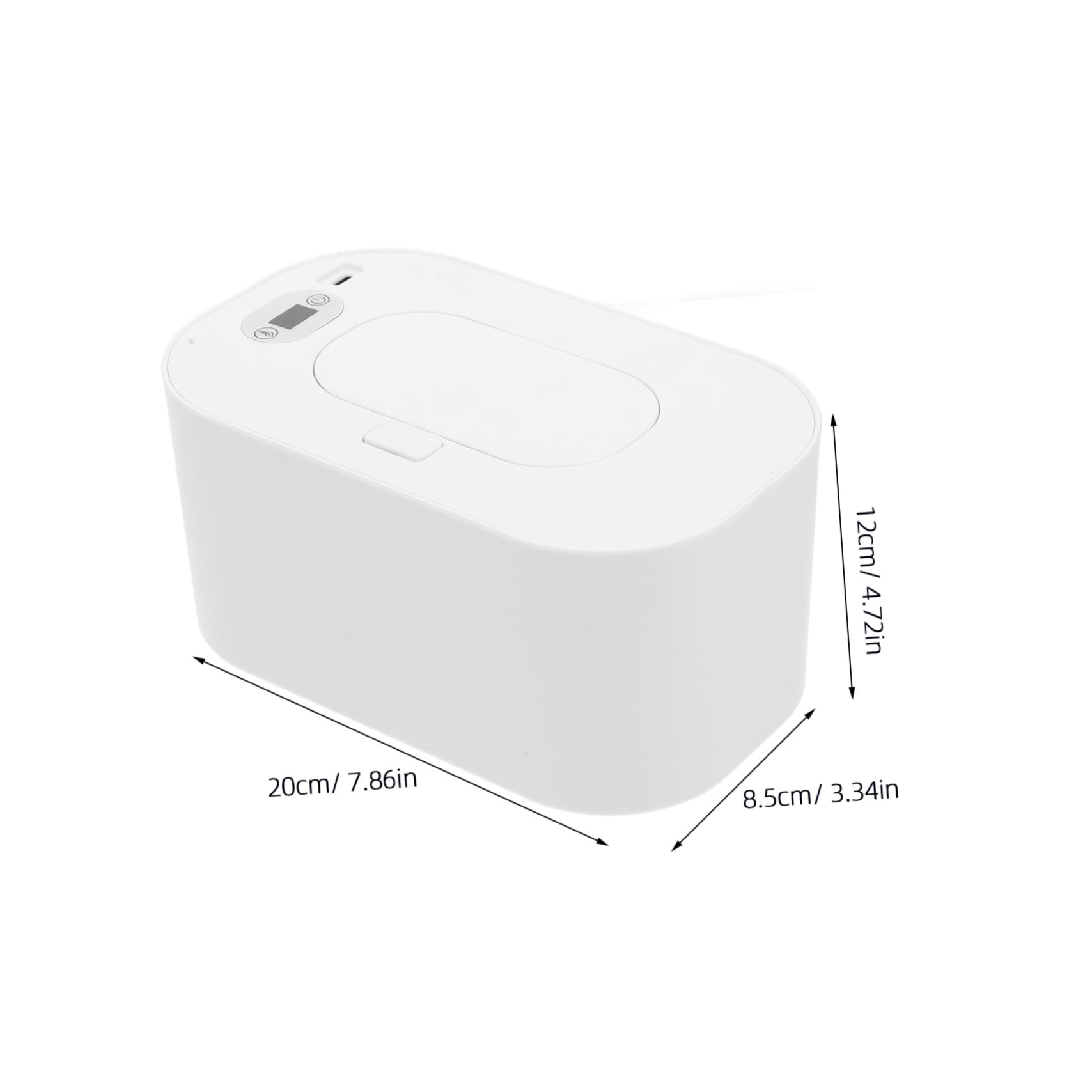 Beatifufu USB Cotton Towel Heater Constant Temperature Wet Towel Warmer Rechargeable Wipe Warmer Energy-Saving Design